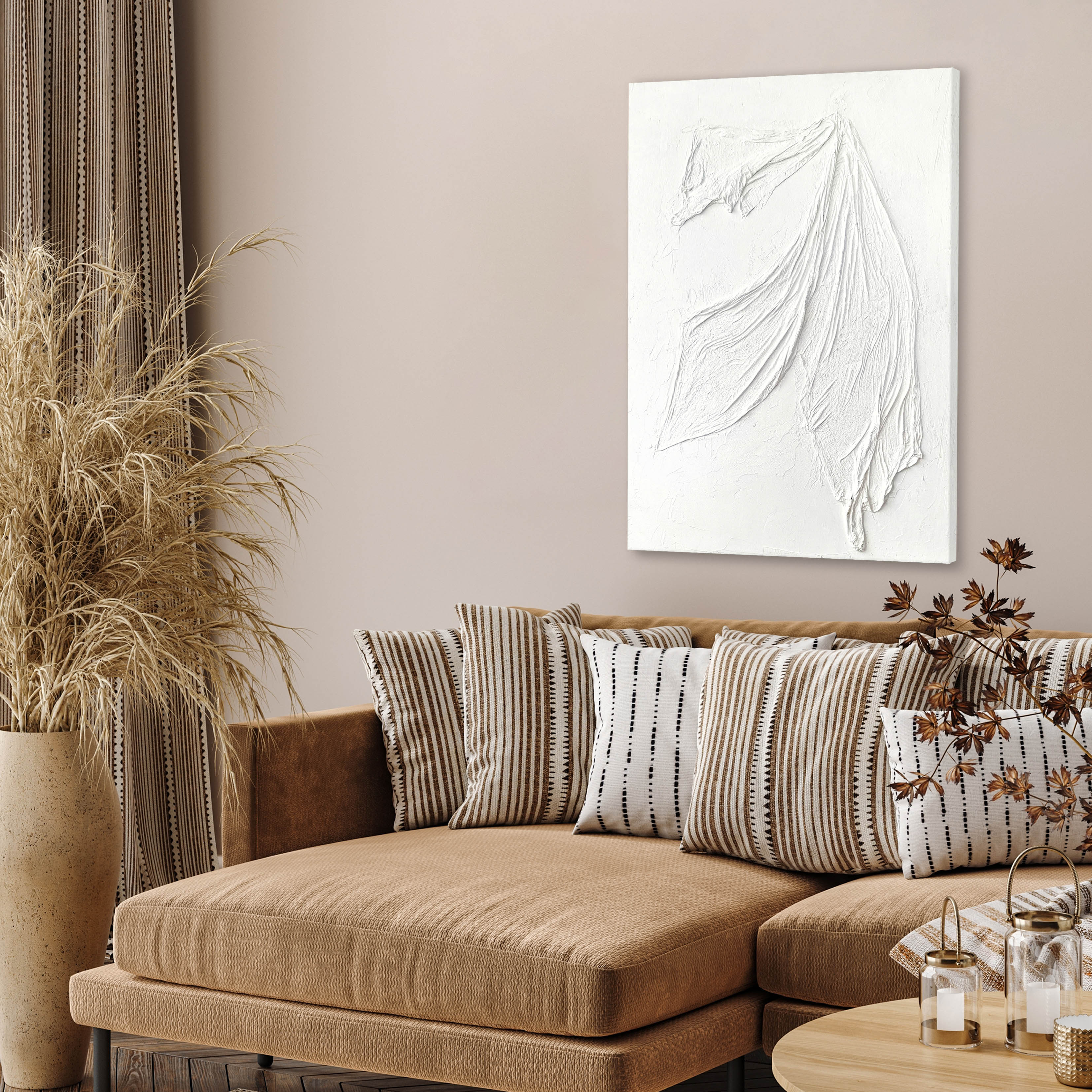 Weiße Leidenschaft 14 | Texturmalerei