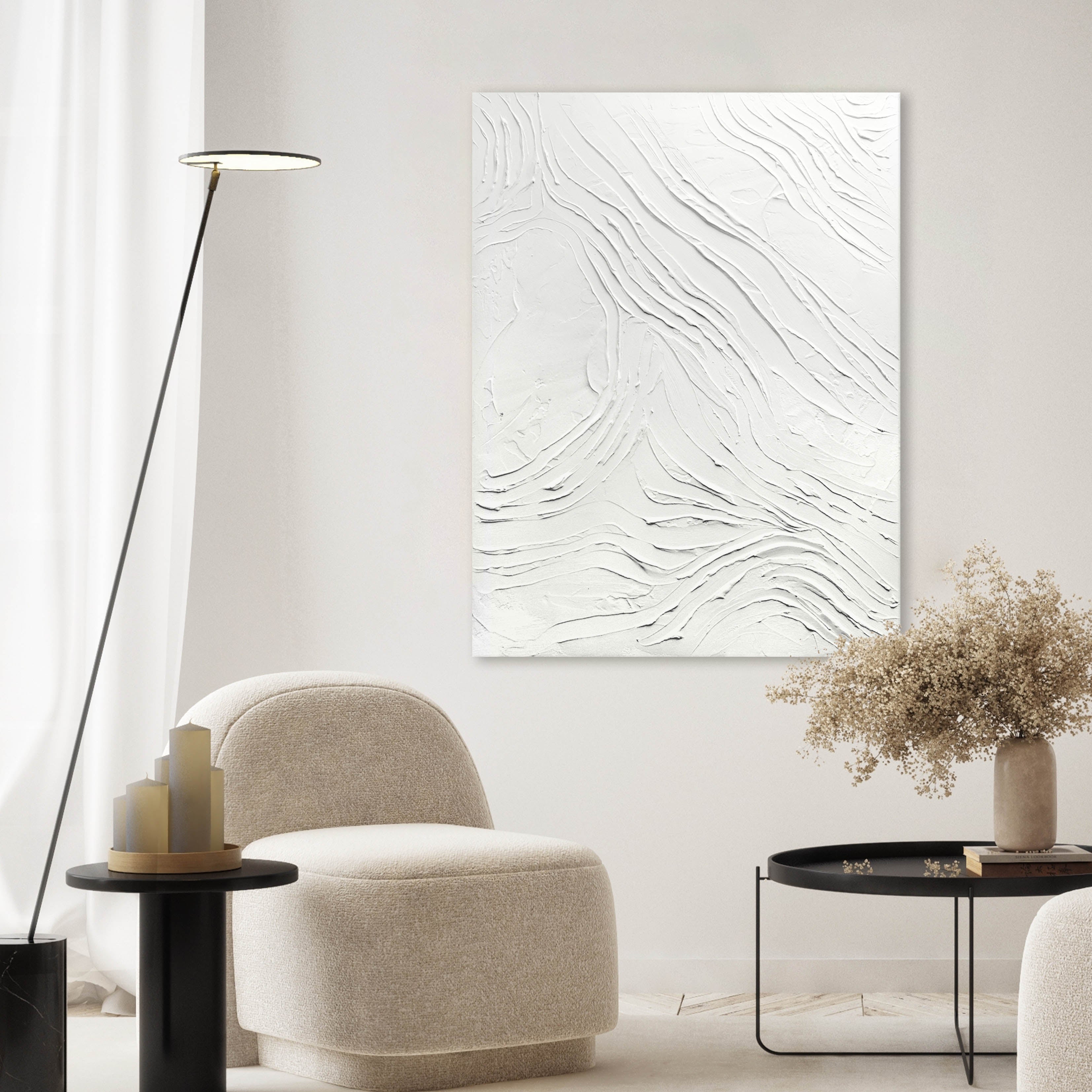 Weiße Passion 15 | Texturmalerei