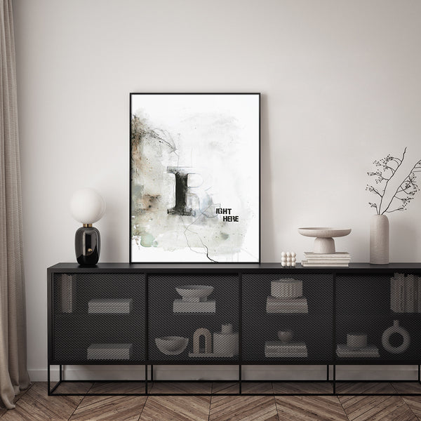 Genau hier | POSTERBAND