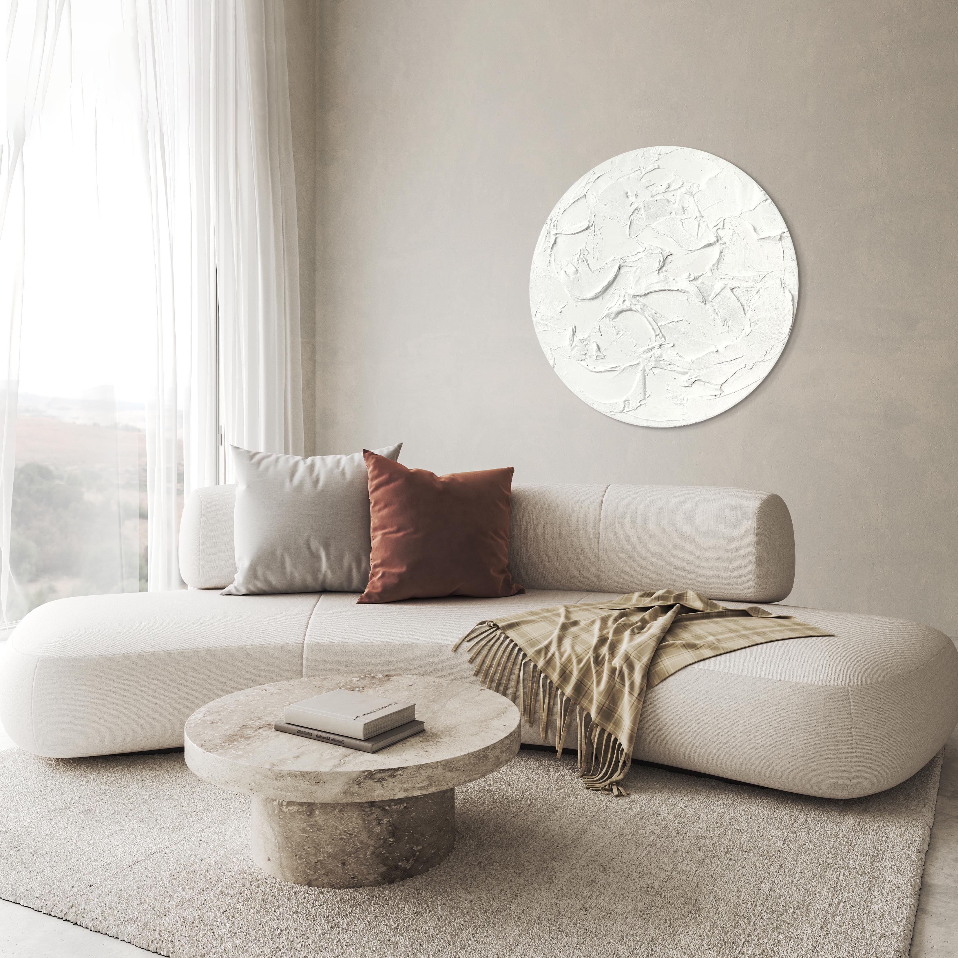 Weiße Leidenschaft 19 | Texturmalerei