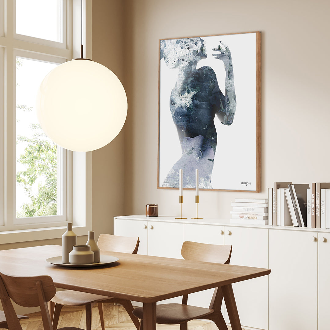 Frau in Blau 2 | POSTERBAND