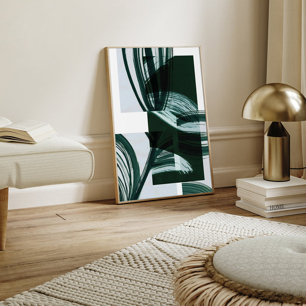 Quadratisch grün 1 | POSTERBAND