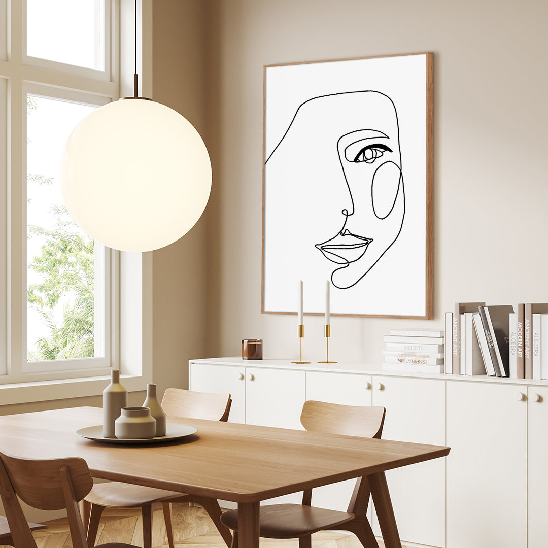 Gesichtslinie 1 | POSTERBAND