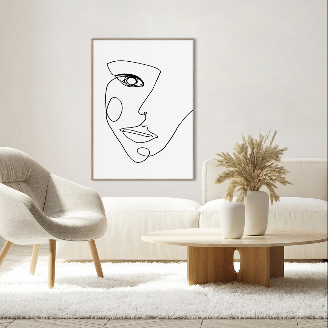 Gesichtslinie 2 | Plakatbrett