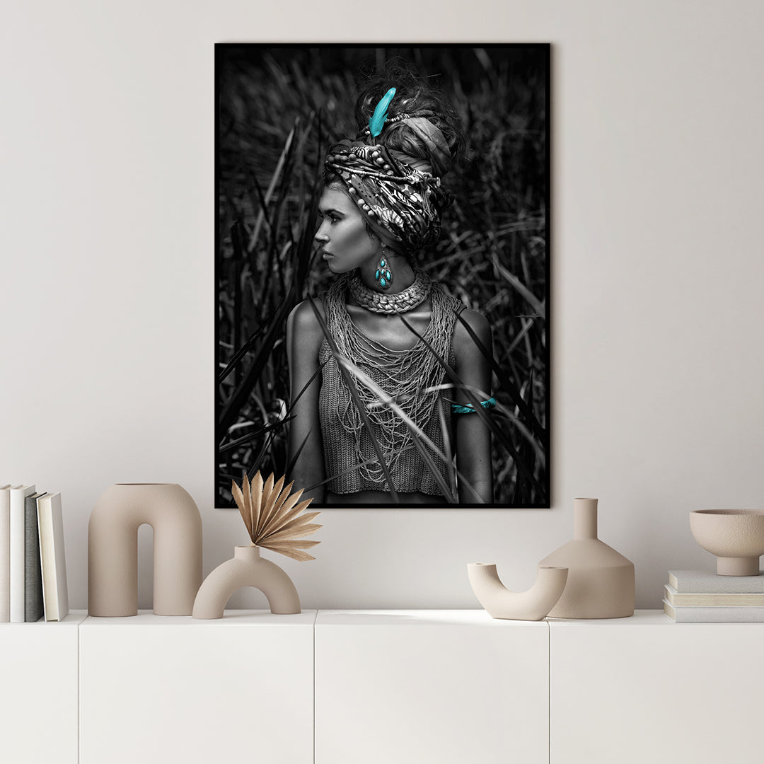 Im Buschblau | Plakatbrett