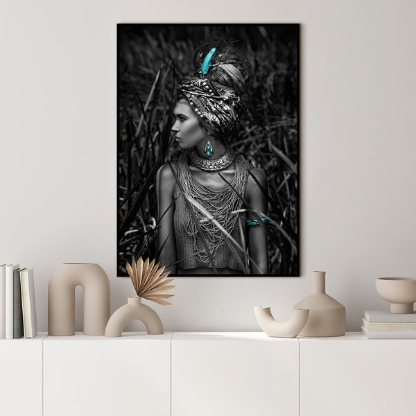 Im Buschblau | Plakatbrett