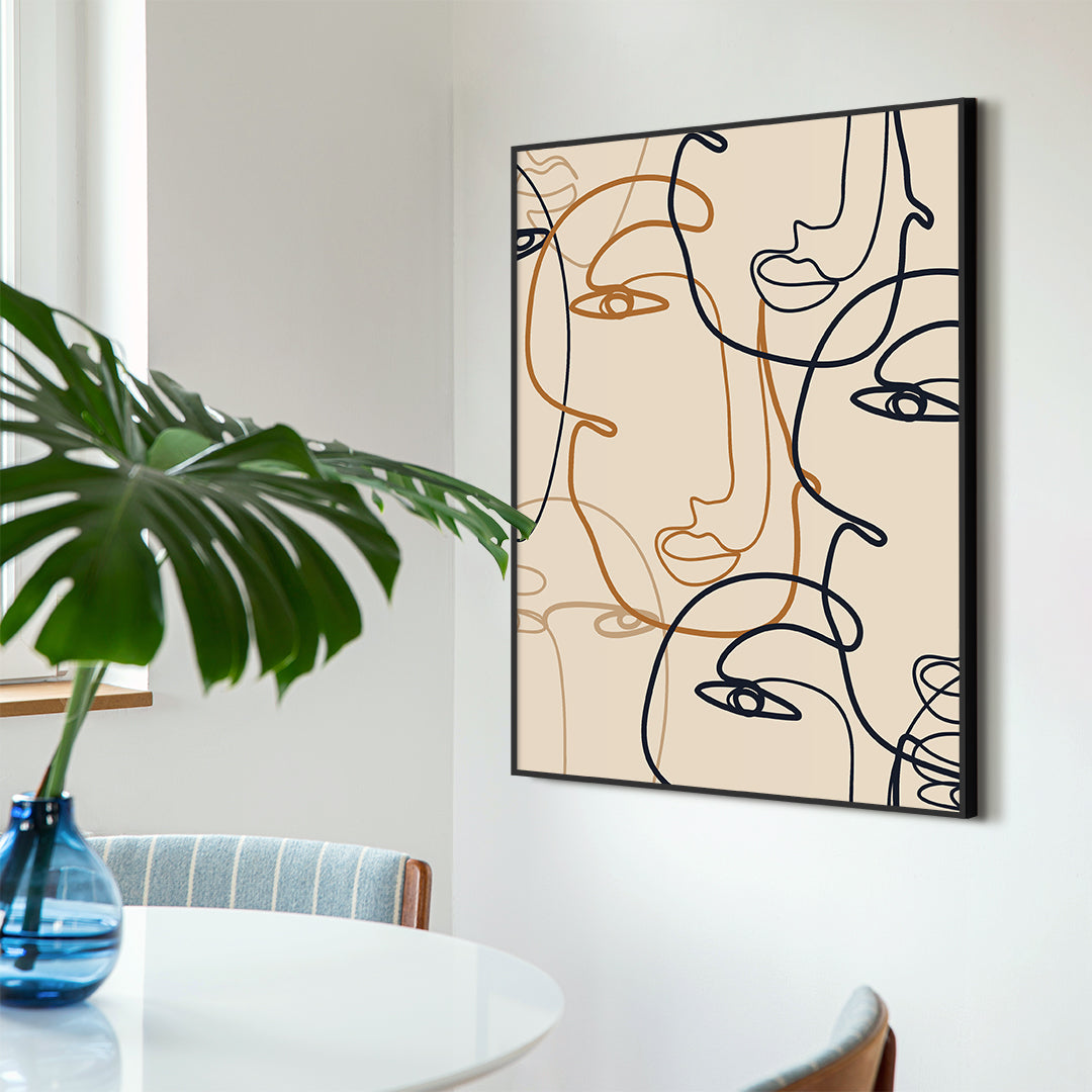 Abstrakte Linien 1 | POSTERBAND