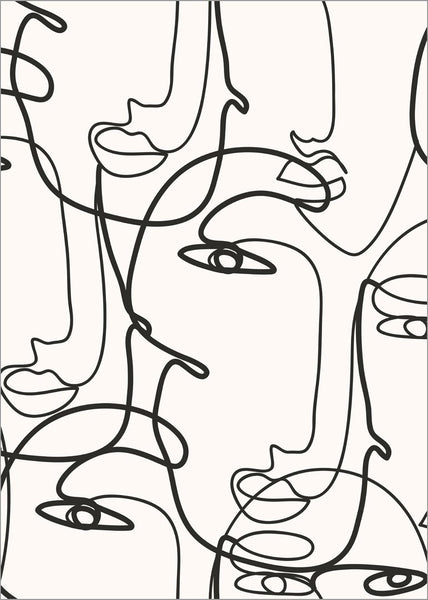 Abstrakte Linien 5 | POSTER