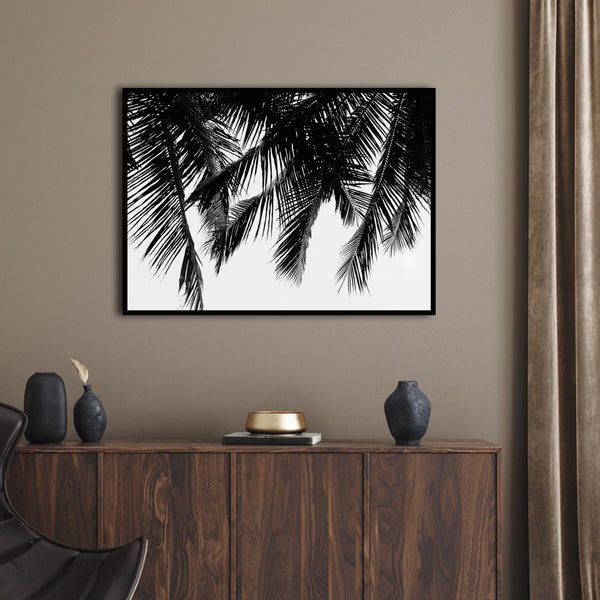 Schwarze Palmen | POSTERBAND