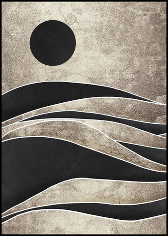 Schwarze Wüste 1 | POSTERBAND