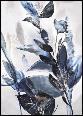 Blaue Blätter | POSTERBAND