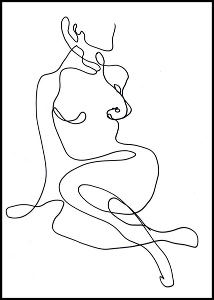 Körperlinie 1 | POSTERBAND