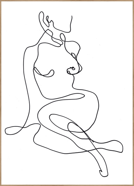 Körperlinie 1 | POSTERBAND