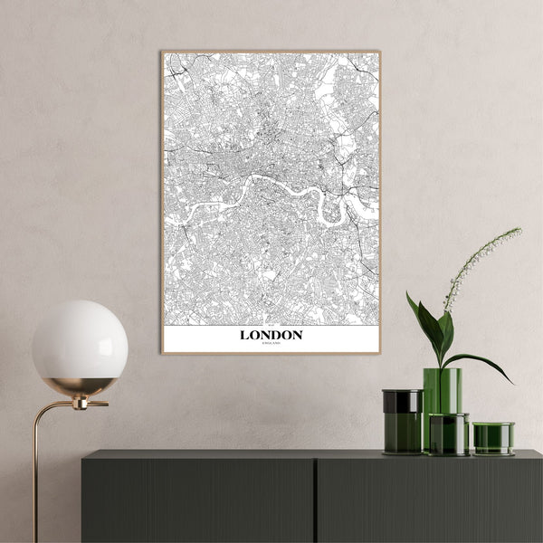 Karte London | POSTERBAND