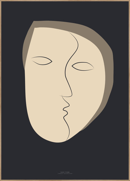 Gesicht 1 | Plakatbrett