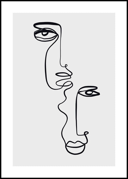 Gesichter 2 | POSTERBAND