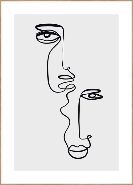 Gesichter 2 | POSTERBAND