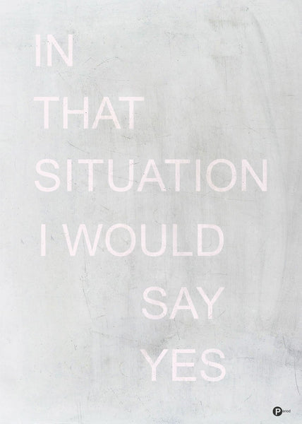 In dieser Situation | POSTER
