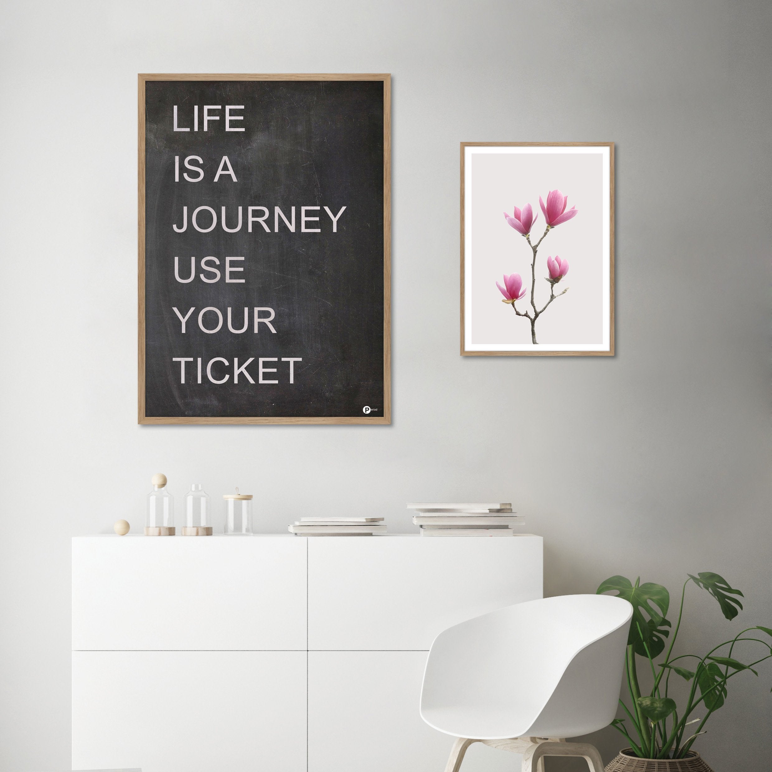 Das Leben ist eine Reise | POSTER