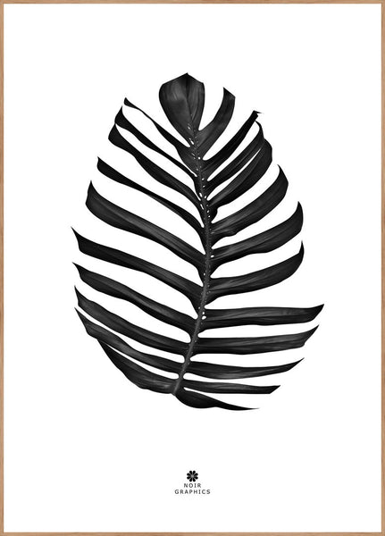 Dschungelblatt schwarz | POSTERBAND