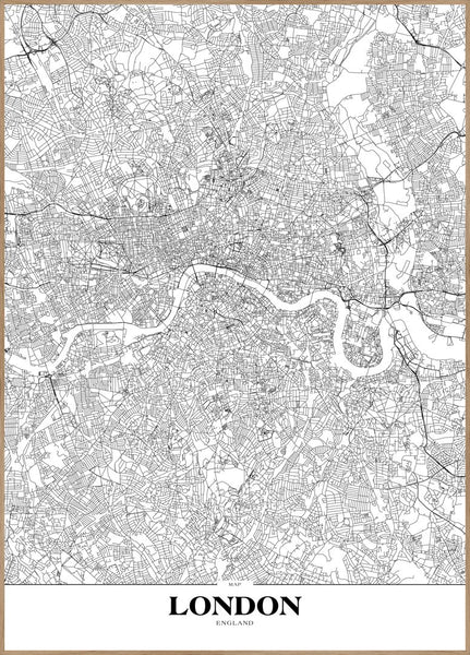 Karte London | POSTERBAND