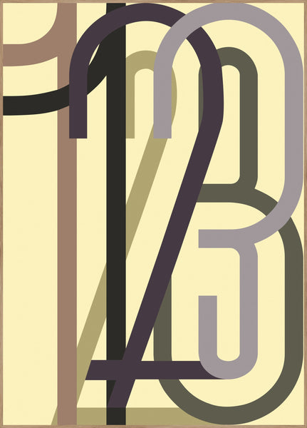 Zahlen 1 | POSTERBAND