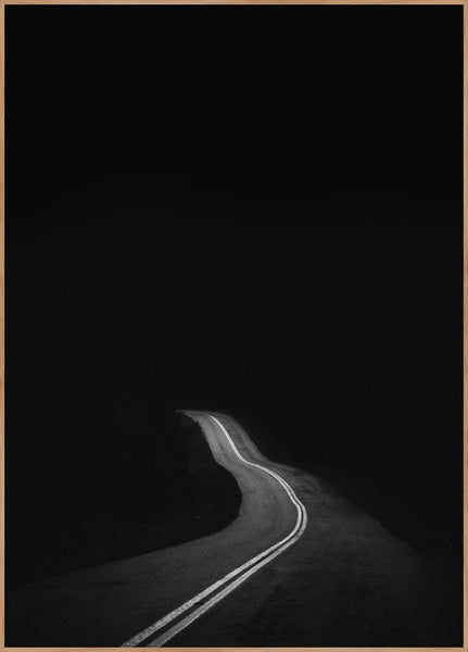 Straße nach Nirgendwo | Plakatbrett