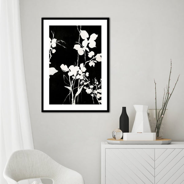 Silhouette Blätter 1 | POSTER