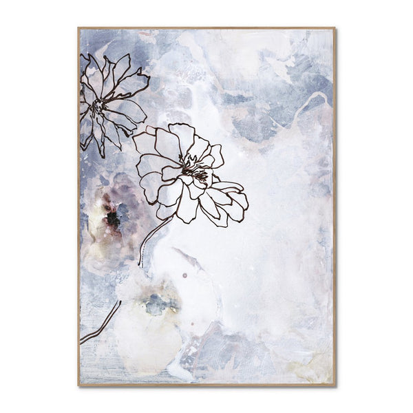 Weiche Blume 1 | Plakatbrett