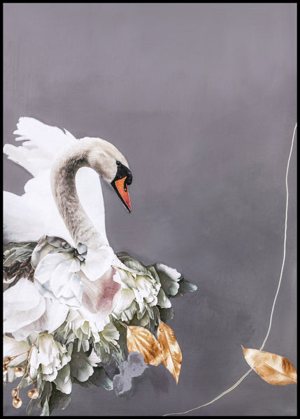 Schwan Gold 2 | POSTERBAND