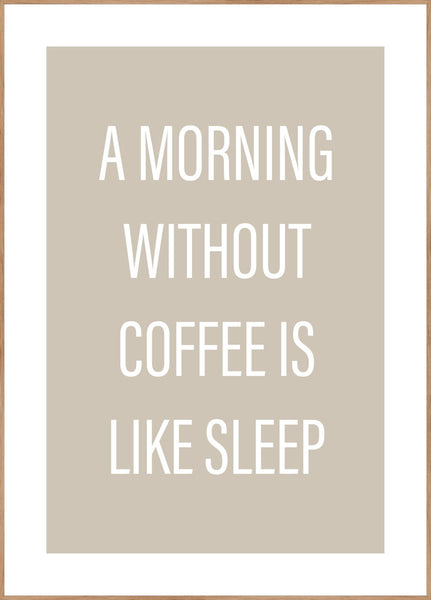 Ohne Kaffee | POSTERBAND