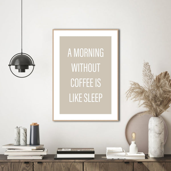 Ohne Kaffee | POSTER