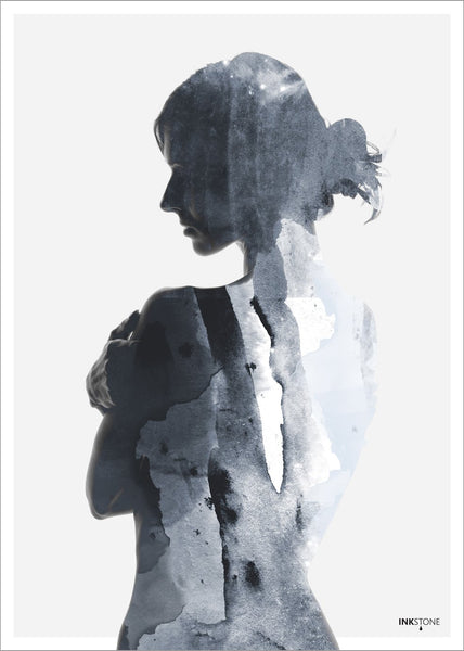 Frau in Blue 2 | POSTER