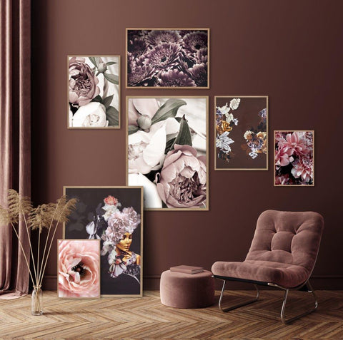 Blumenplakate