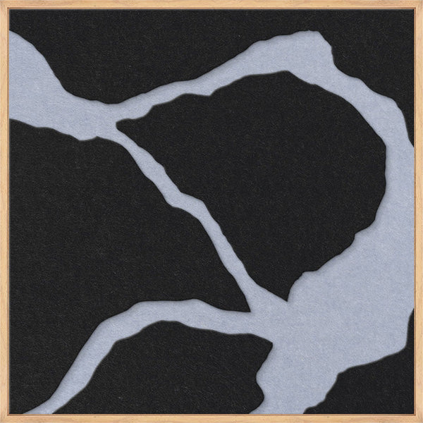 Quiet Friction square 2 | ACOUSTIC ART | Oak