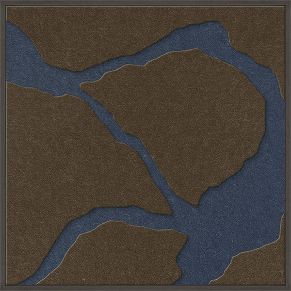 Quiet Friction square 2 | ACOUSTIC ART | Black