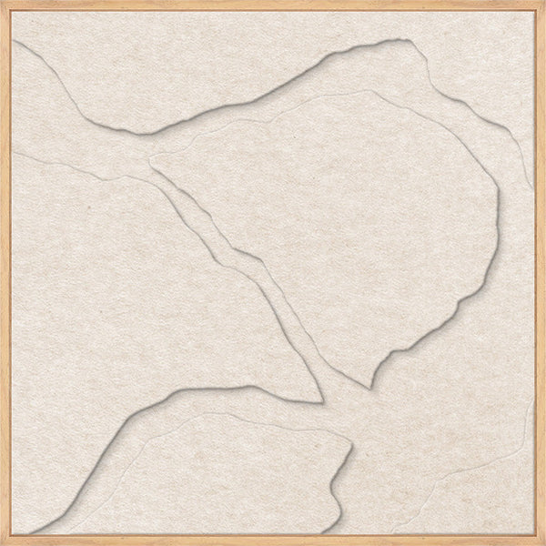 Quiet Friction square 2 | ACOUSTIC ART | Oak