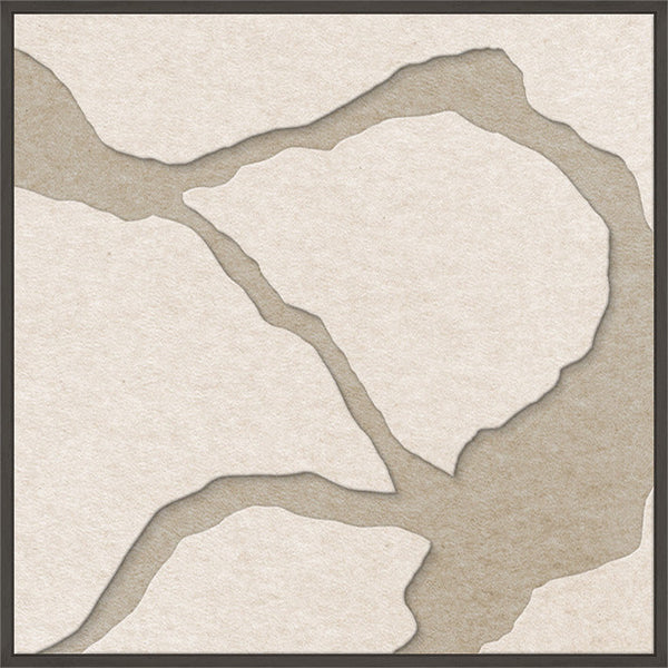 Quiet Friction square 2 | ACOUSTIC ART | Black