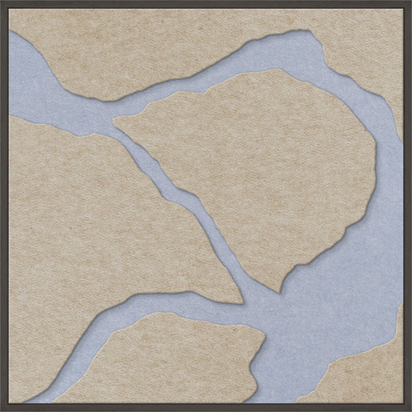 Quiet Friction square 2 | ACOUSTIC ART | Black