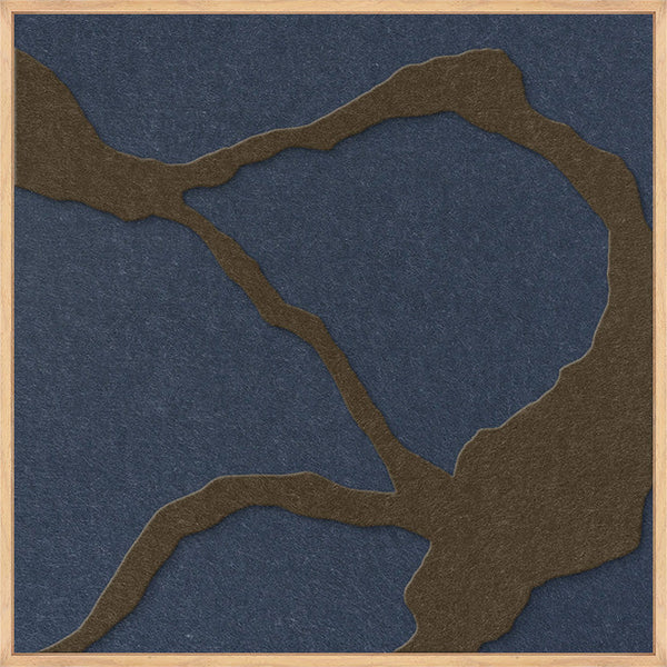 Quiet Friction square 1 | ACOUSTIC ART | Oak