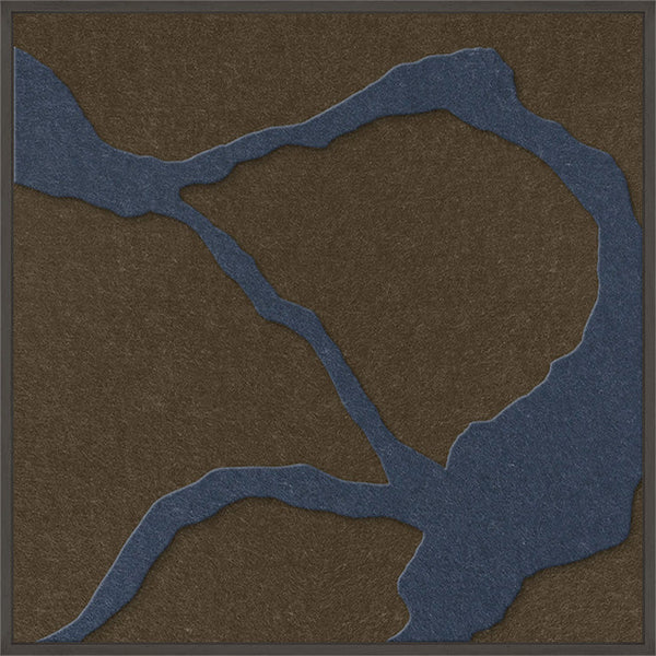 Quiet Friction square 1 | ACOUSTIC ART | Black