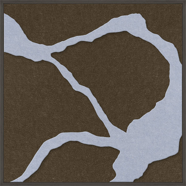 Quiet Friction square 1 | ACOUSTIC ART | Black