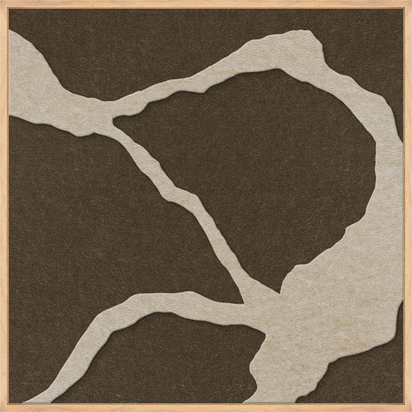 Quiet Friction square 1 | ACOUSTIC ART | Oak