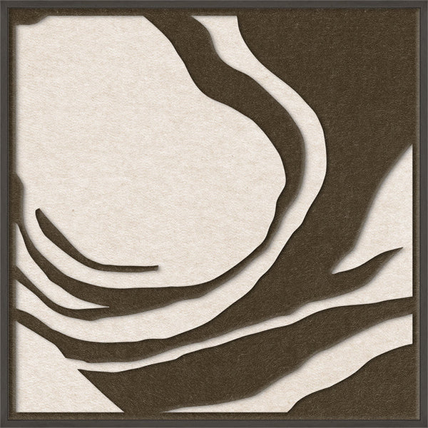 Silent Whisper square 2 | ACOUSTIC ART | Black