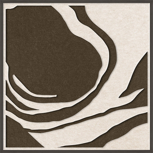 Silent Whisper square 2 | ACOUSTIC ART | Black