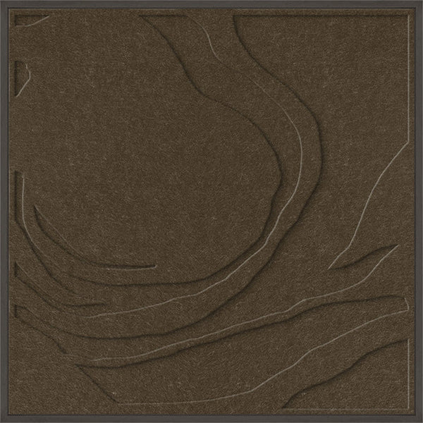 Silent Whisper square 1 | ACOUSTIC ART | Black