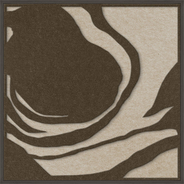 Silent Whisper square 1 | ACOUSTIC ART | Black