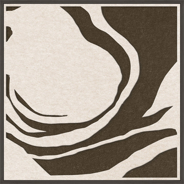 Silent Whisper square 1 | ACOUSTIC ART | Black