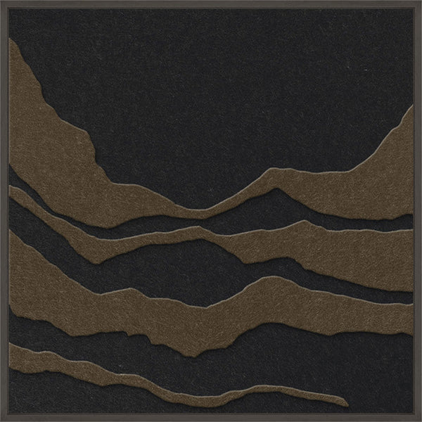 Tonefield square 1 | 60x60| ACOUSTIC ART 60x60| BLACK