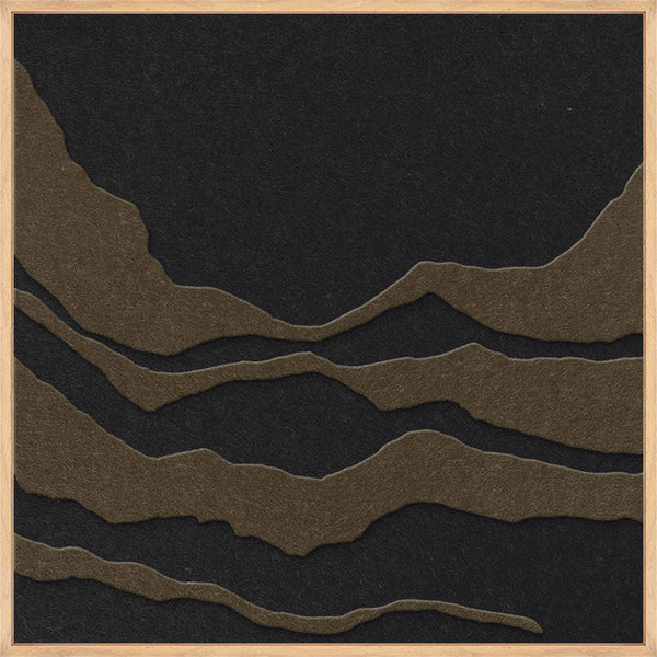 Tonefield square 1 | 60x60 | ACOUSTIC ART 60x60 | Oak